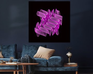 purple variations 8 by Henk Langerak