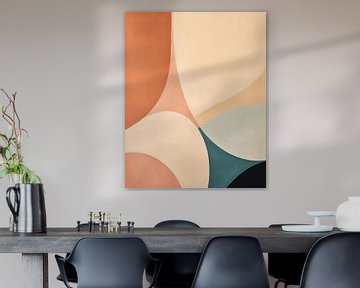 Moderne en abstracte vormen in bohemian stijl van Studio Allee