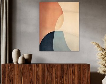 Moderne en abstracte vormen in bohemian stijl van Studio Allee