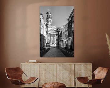 Stadhuis van Dordrecht in historische centrum van de stad van Frank van Hilten