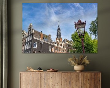 Le quartier des canaux du centre-ville d'Amsterdam en été sur Sjoerd van der Wal Photographie