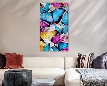 Butterfly Paradise van Michiel Folkers