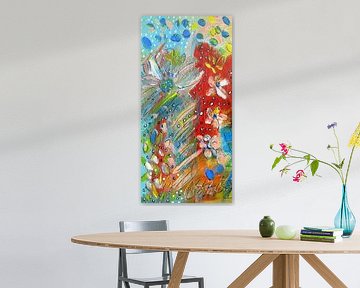 Shabby chic flowers 44 von Claudia Gründler