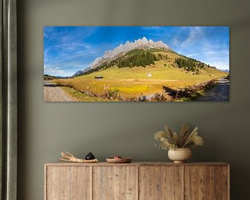 Zomerpanorama op de Hochkönig van Christa Kramer