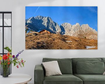 Le Widdersalm avec le Hochkönig en toile de fond sur Christa Kramer