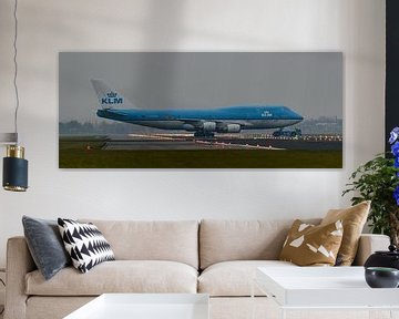 Stadt Rio de Janeiro: KLM Boeing 747-400. von Jaap van den Berg