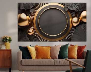 Gold design with moulds by Mustafa Kurnaz
