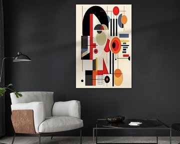 Bauhaus Poster Plakat  von Niklas Maximilian