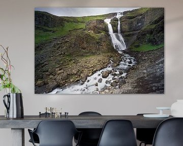 IJsland - Indrukwekkende watervallen met verschillende terrassen van adventure-photos