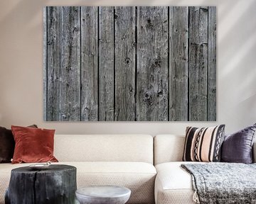 Texture d'arrière-plan d'un mur en bois avec des planches verticales sur adventure-photos