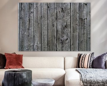 Background texture of wooden wall with vertical planks