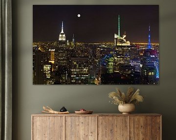 New York vanaf Top of the Rock in kleur van Teuni's Dreams of Reality