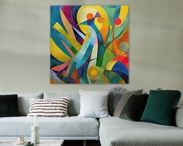 Party in Abstraction by Gisela- Art for You