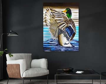 GEBIEDEN VAN MALLARD EENDEN van Floris Betrouw