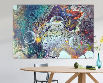 3 bubbles crystal clear