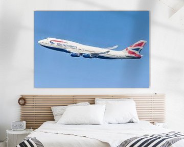 Le Boeing 747 de British Airways. sur KC Photography