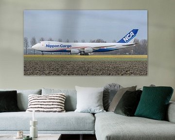 Boeing 747-8F der Nippon Cargo Airlines. von Jaap van den Berg