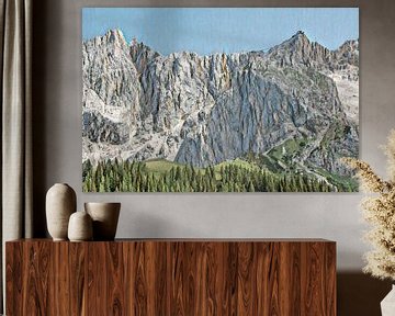 Der abstrakte Dachstein in Kunstform von Christa Kramer