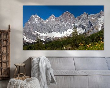 Summer on the Dachstein by Christa Kramer