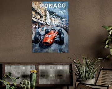 Monaco 1960 Grand Prix Formule 1 van Jan Bechtum