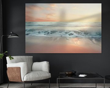 Vagues au bord de la mer