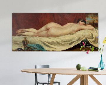Sleeping female nude by Peter Balan