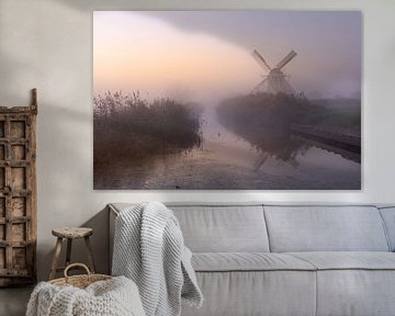 Nordmühle im Nebel von KB Design & Photography (Karen Brouwer)