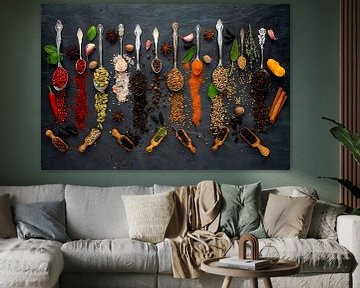 Exotic spices from around the world by Photo Art Thomas Klee