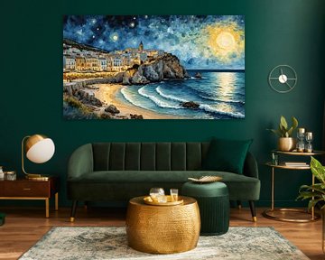 A southern beach by Retrotimes