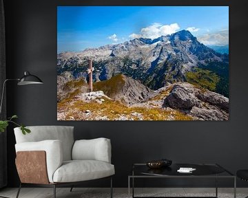 Am Steiglkogel mit Blick zum Dachstein von Christa Kramer