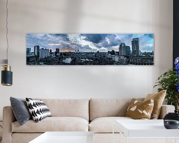 Panorama de Rotterdam sur Rob van de Graaf