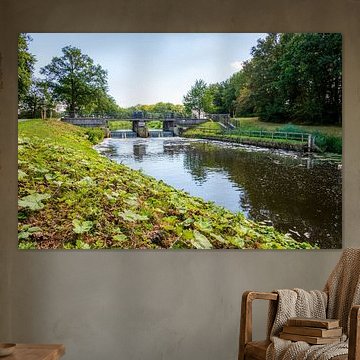 Valleikanaal bei der Roffelaarskade Woudenberg - Grebbelinie - Gelderse Vallei