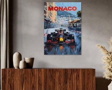 Formula 1 Monaco Grand Prix Red Bull 2020 by Jan Bechtum