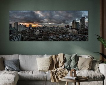Panorama rotterdam by Rob van de Graaf