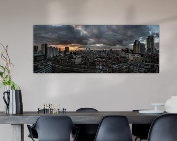 Panorama rotterdam von Rob van de Graaf