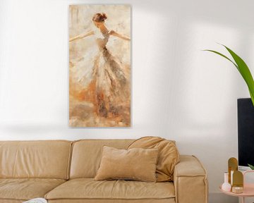 Dancer Portrait by ARTEO Paintings