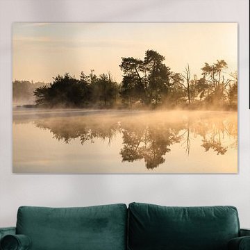 Lever de soleil sur le Leersumse Plassen - Utrechtse Heuvelrug