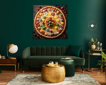 Pizza aux bonbons sur Gert-Jan Siesling