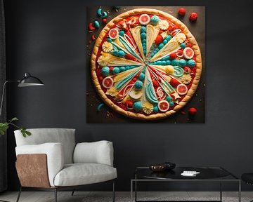 Candy pizza by Gert-Jan Siesling