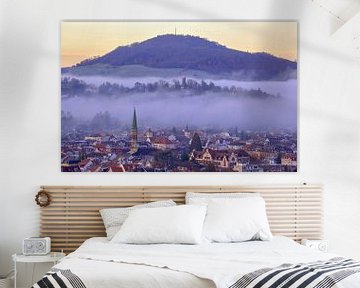 Nebel in Freiburg von Patrick Lohmüller