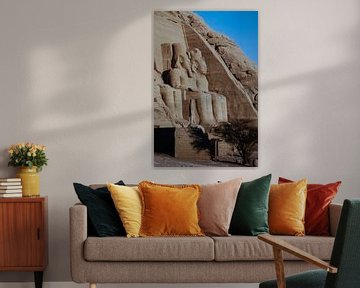 Giant Statues, Abu Simbel, Egypt by Imladris Images