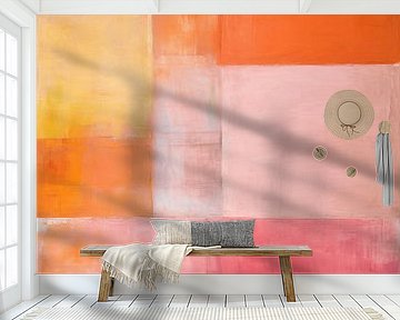 Modern und abstrakt in Pastellfarben von Studio Allee