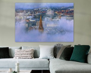 Nebelschwaden über Freiburg von Patrick Lohmüller