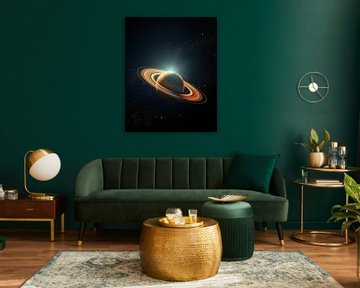 Uitzicht in het universum van fernlichtsicht