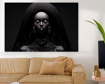 Mode und Kreativität: Eine afrikanische Odyssee der Haarkunst von Karina Brouwer