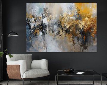 Abstract Gold by ARTEO Paintings