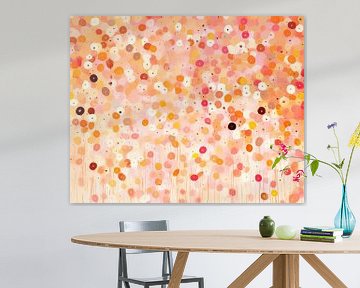 Konfetti | Abstrakte Kunst von Abstraktes Gemälde