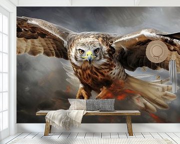 Vliegende Majesteit van ARTEO Schilderijen