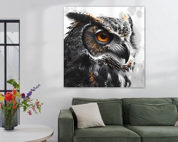 Owl look: Wisdom in Orange