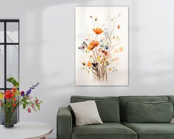 Flower Field by Abstract Painting